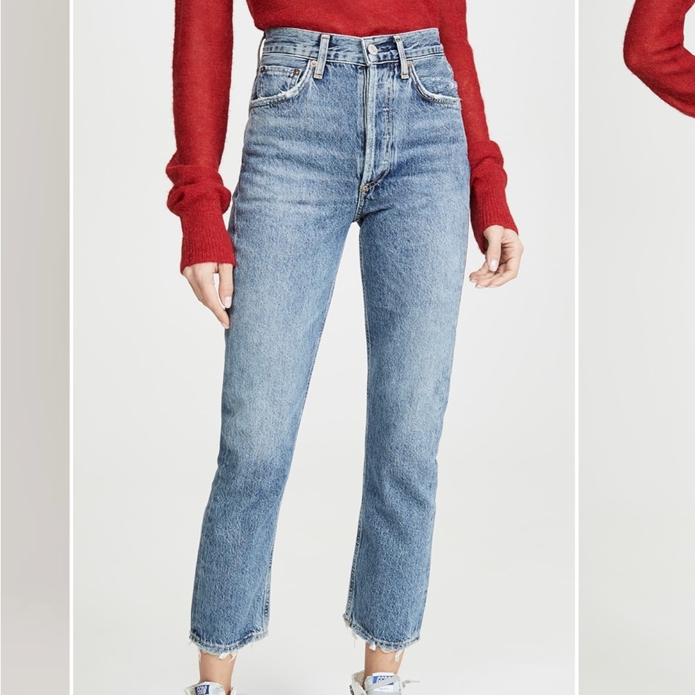 Agolde Riley High Rise Crop 26